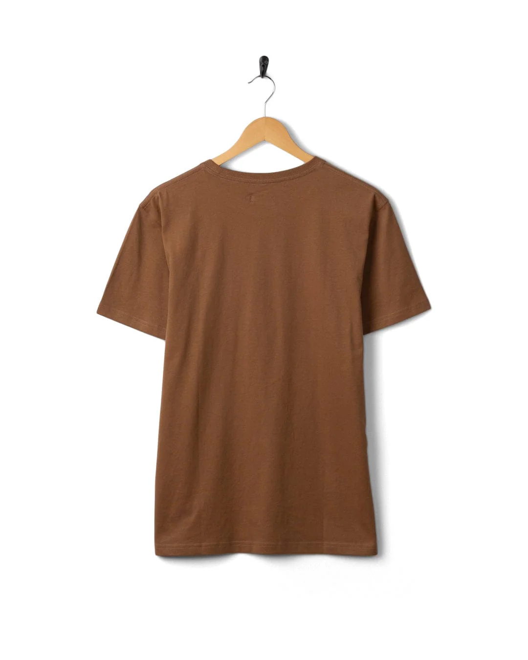 Trail Bus Mens Short Sleeve T-Shirt in Brown - Image 6