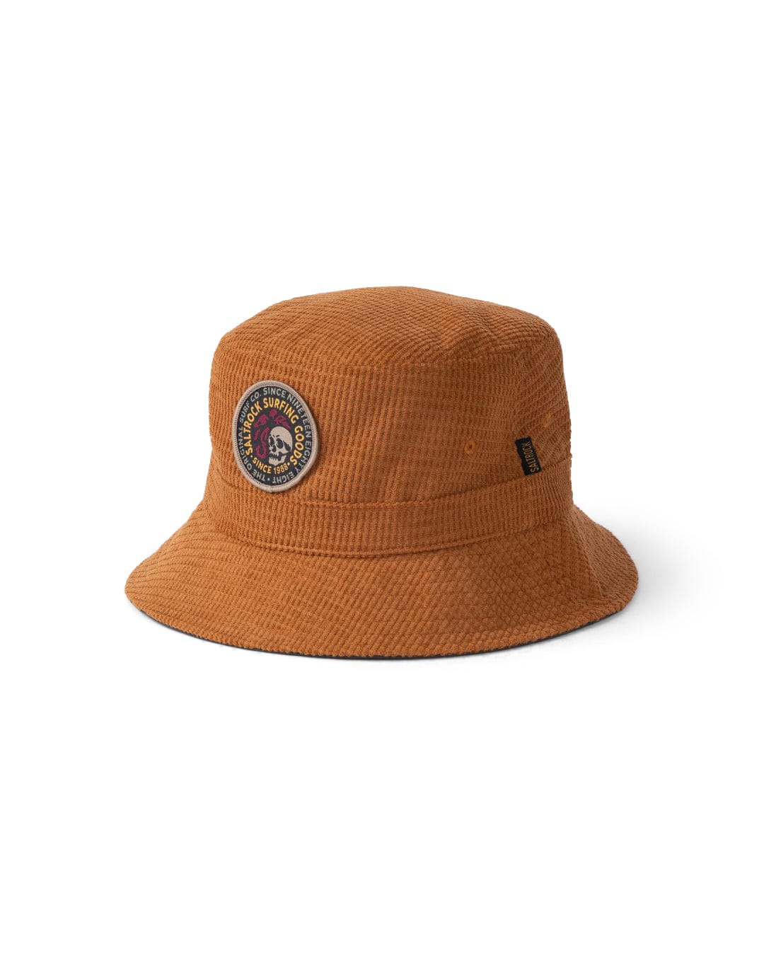 Trail Cord Square Bucket Hat in Orange - Image 2