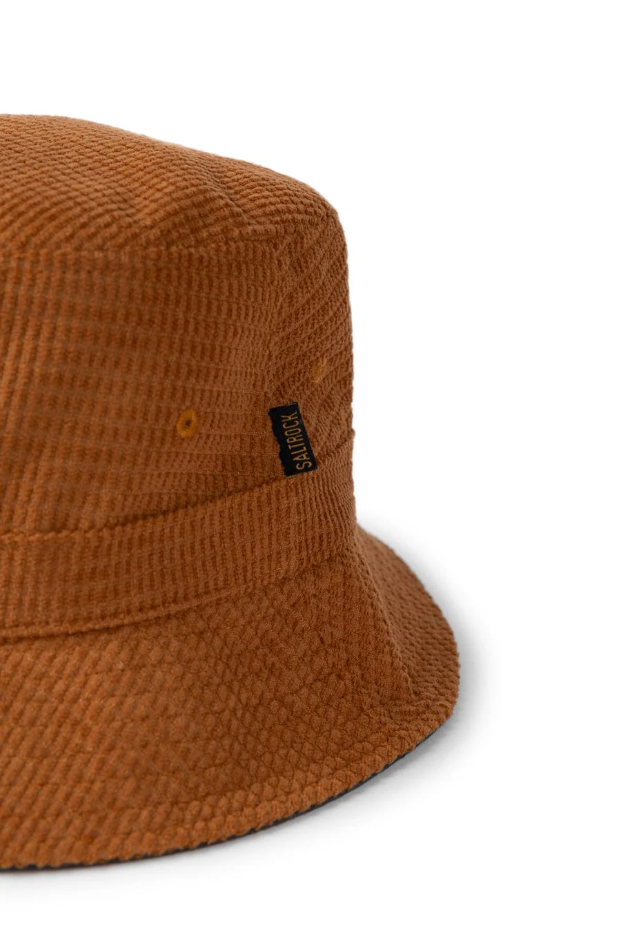 Trail Cord Square Bucket Hat in Orange - Image 4