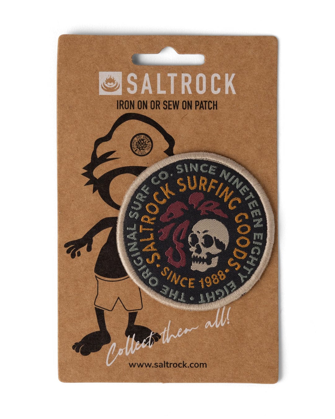 Trail Patches in Dark Grey - Image 3