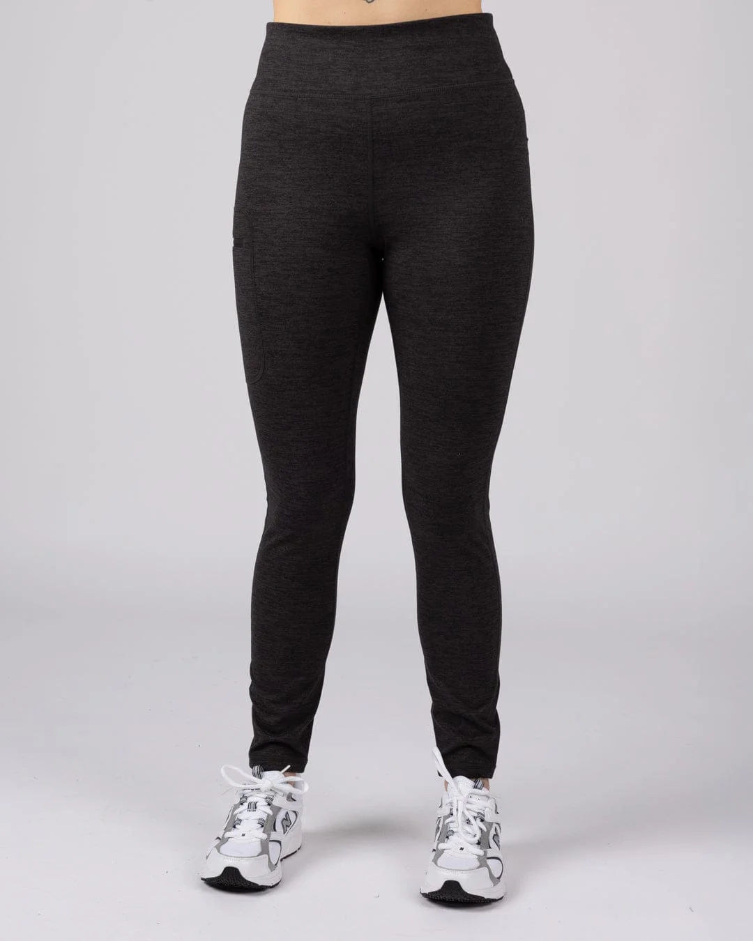 Trek Womens 4 Way Stretch Outdoor Leggings in Dark Grey - Image 11