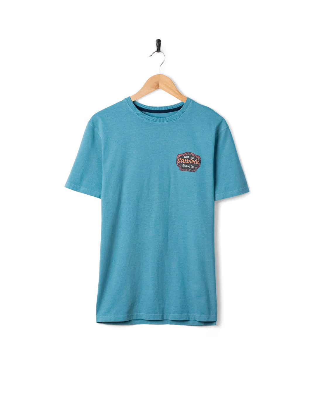 Tribal Frame Mens Short Sleeve T-Shirt in Bright Blue - Image 5