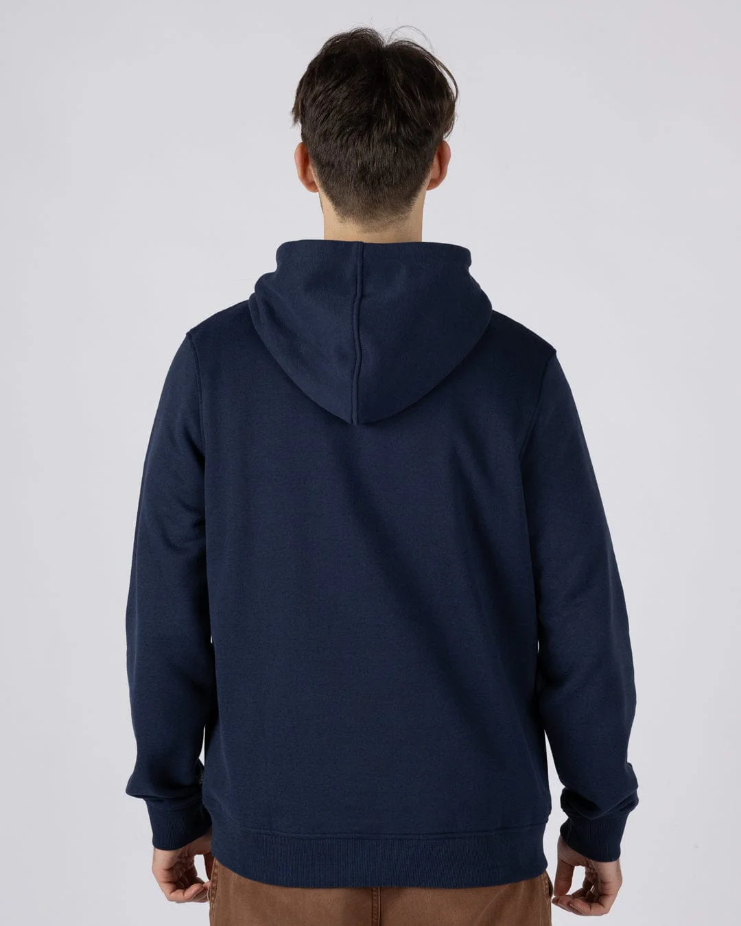 Tribal Stripe Mens Pop Hoodie in Blue - Image 5