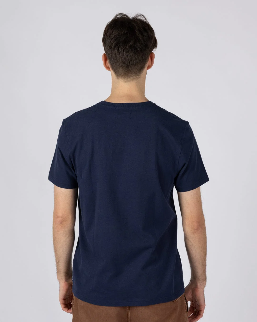 Tribal Stripe Mens Short Sleeve T-Shirt in Blue - Image 3