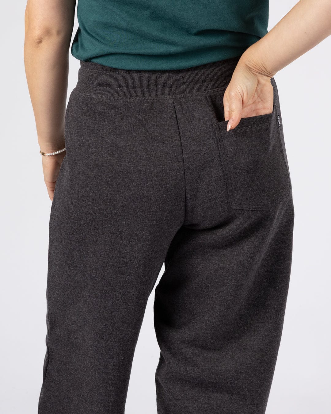 Essential  Womens Joggers in Dark Grey - Image 5