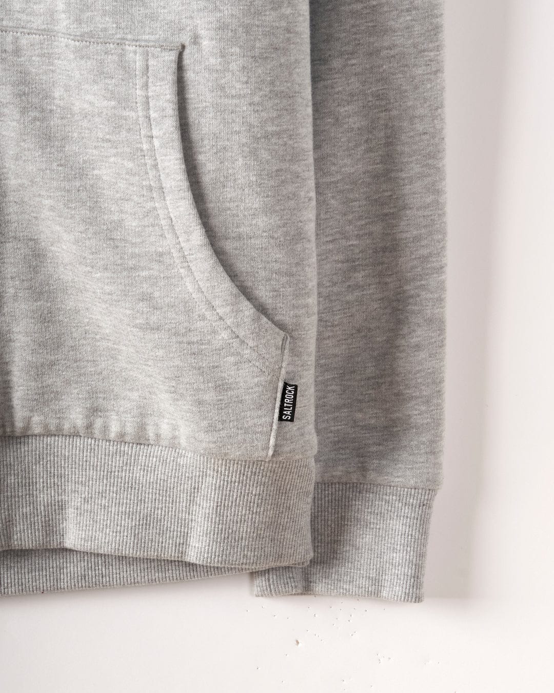 Essential Womens Borg Lined Hoodie in Grey - Image 10