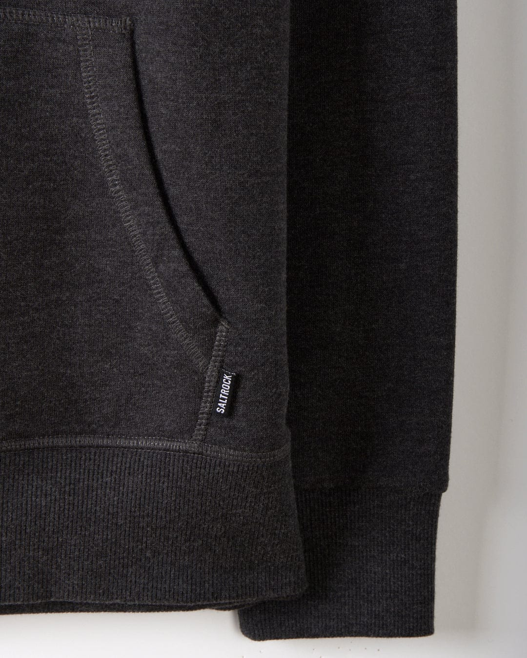 Essential Womens Pop Hoodie in Dark Grey - Image 8