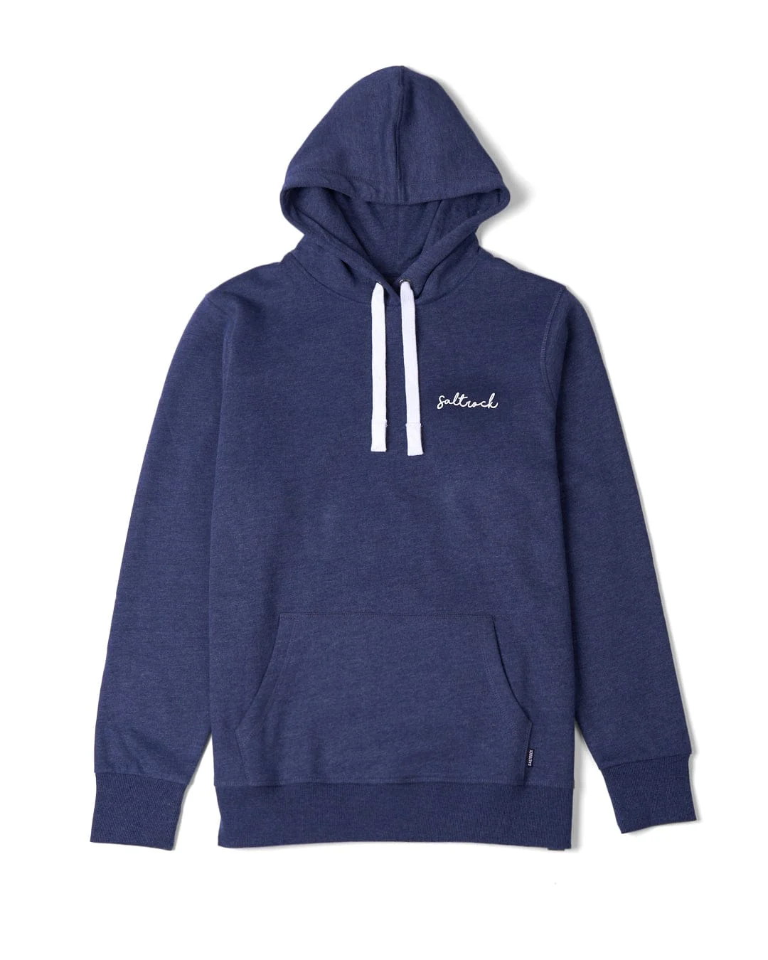 Essential Womens Pop Hoodie in Blue Marl - Image 5