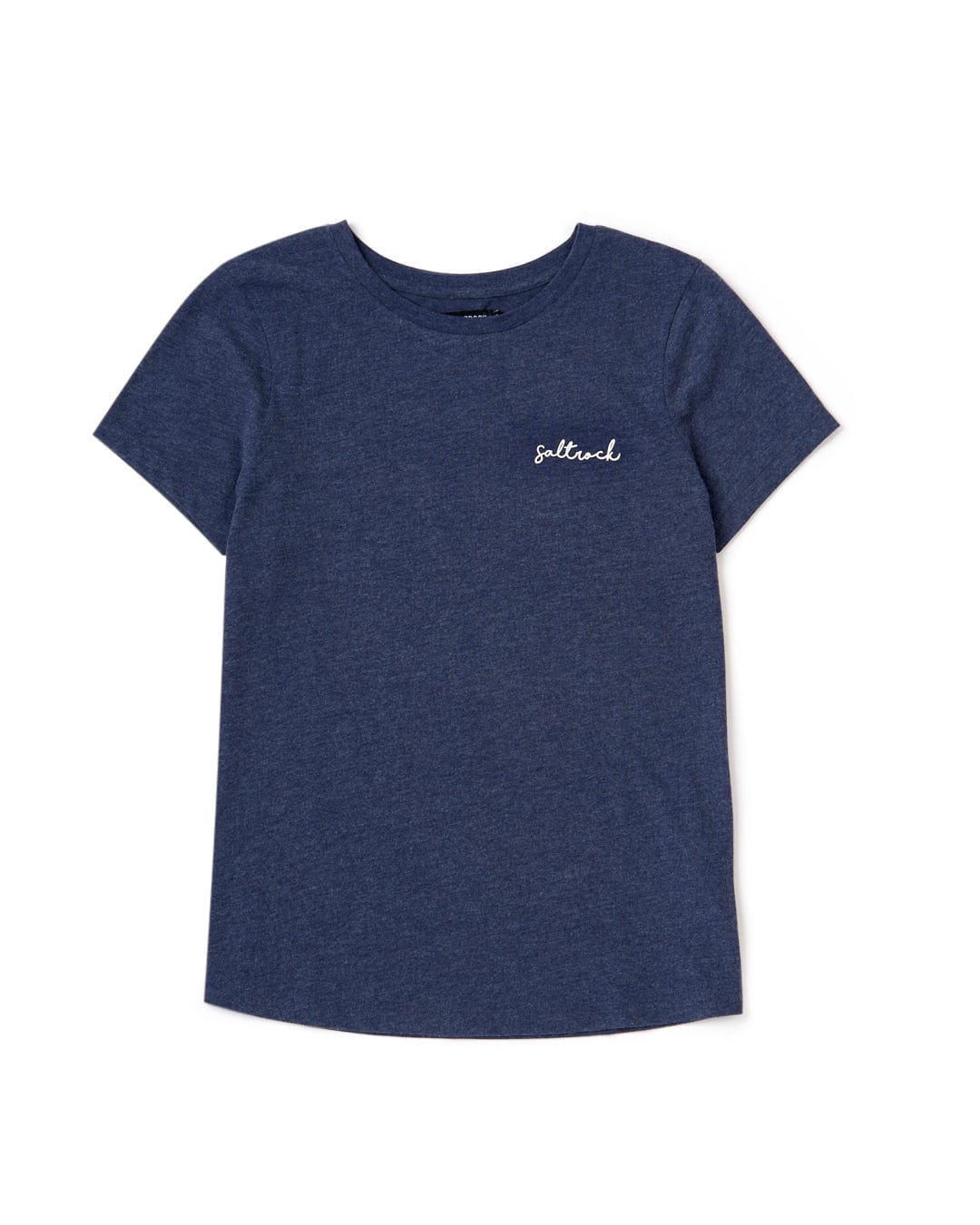 Essential Womens Short Sleeve T-Shirt in Blue Marl - Image 5