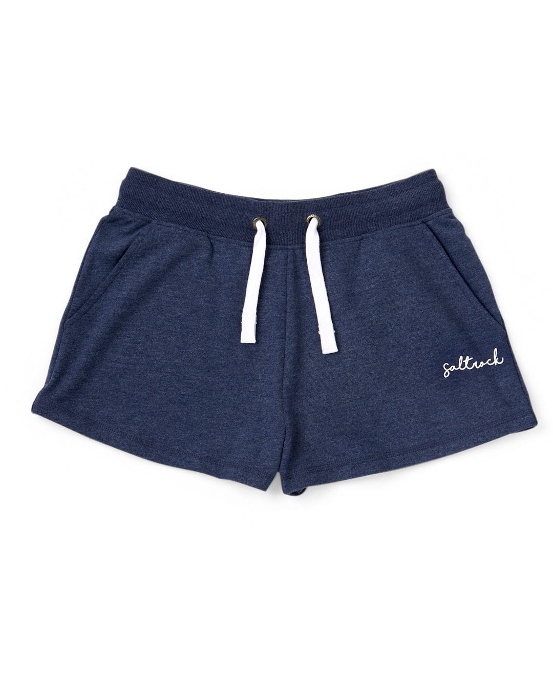 Essential Womens Sweat Shorts in Blue Marl - Image 7