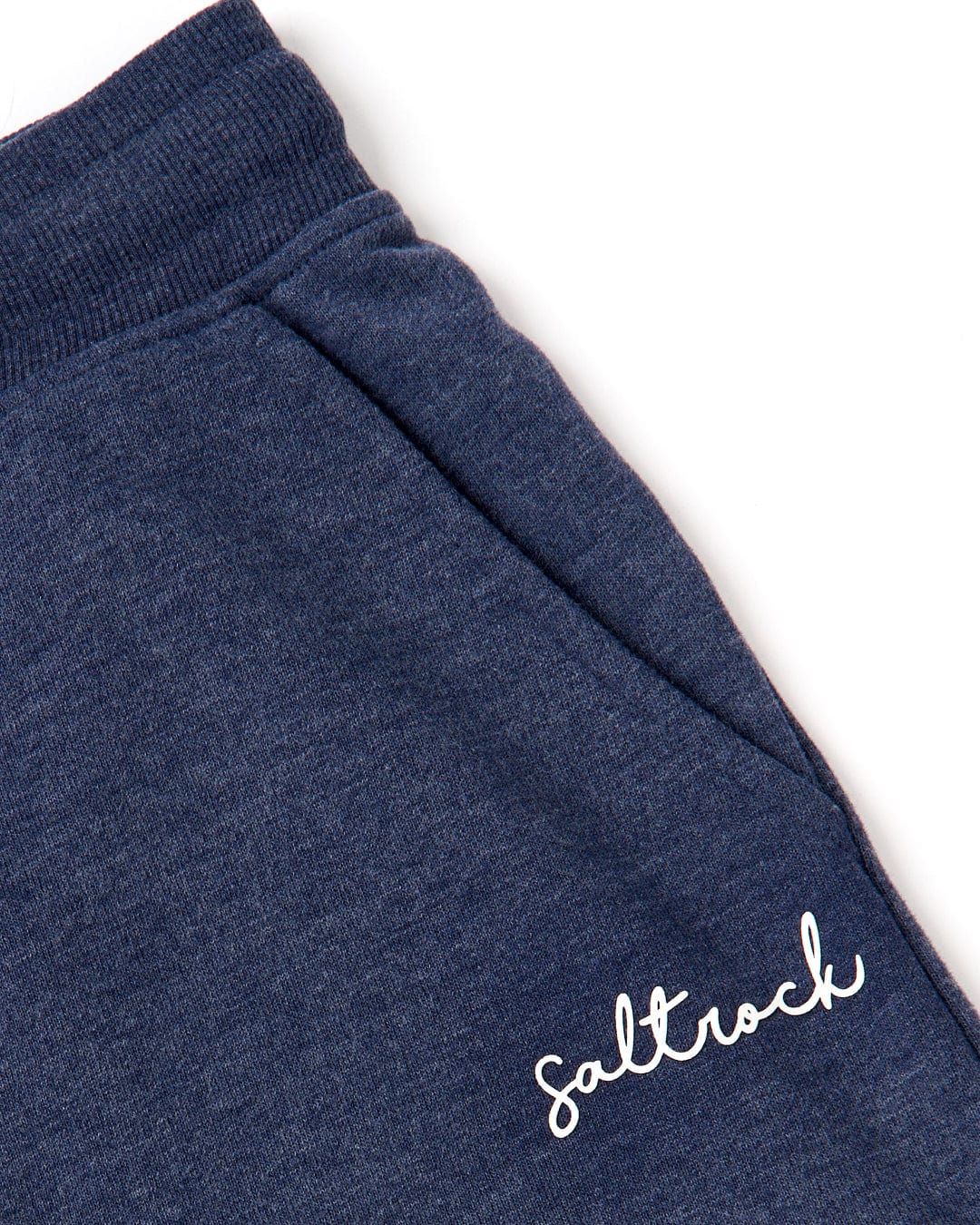 Essential Womens Sweat Shorts in Blue Marl - Image 8