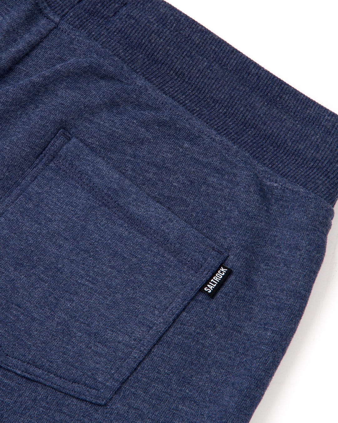 Essential Womens Sweat Shorts in Blue Marl - Image 9