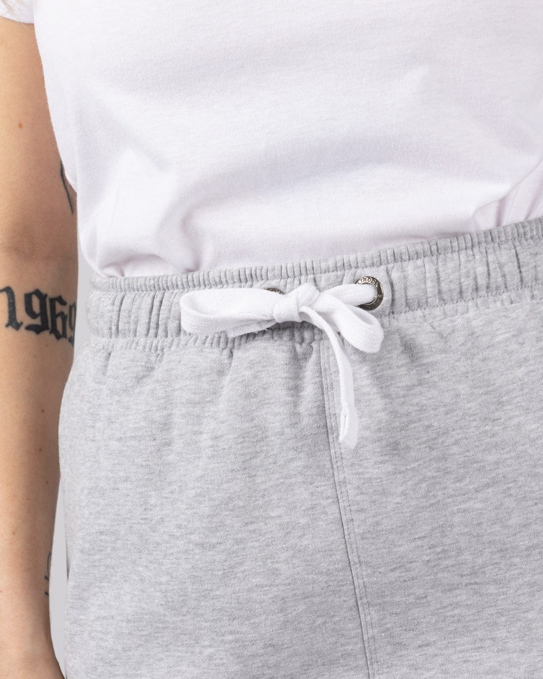 Essential Womens Sweat Skirt in Grey - Image 4
