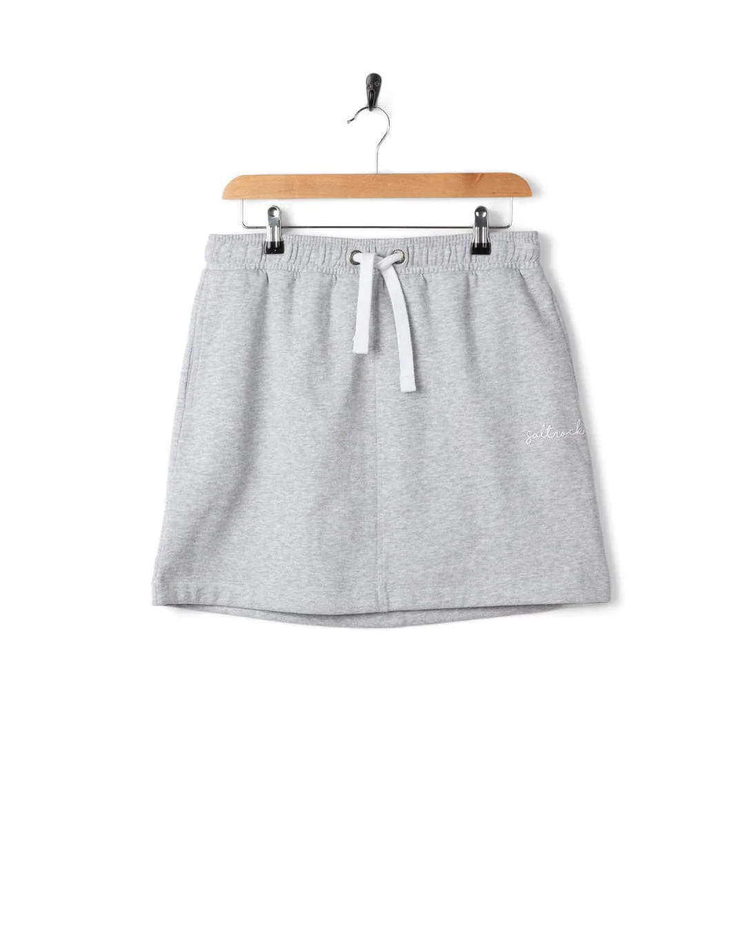 Essential Womens Sweat Skirt in Grey - Image 6