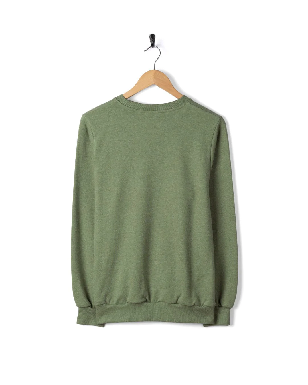 Essential Womens Sweatshirt in Green - Image 3