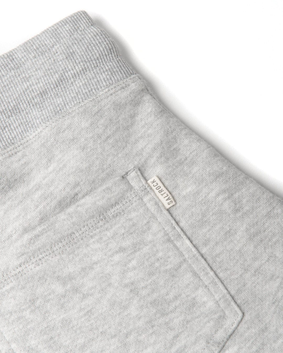 Essential Womens Sweat Shorts in Light Grey - Image 3