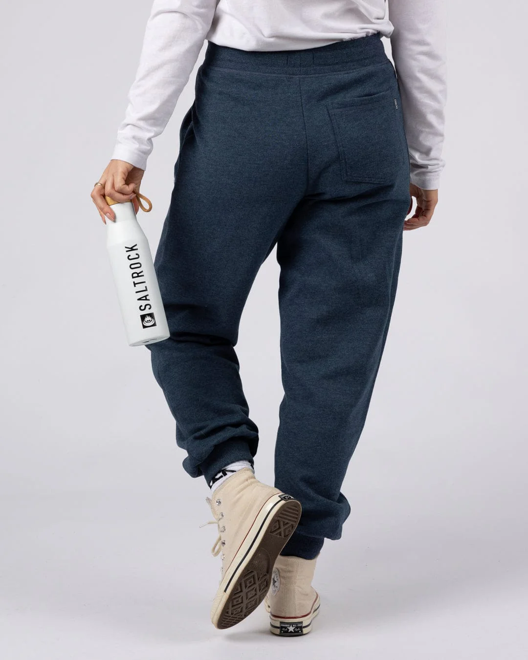 Essential Womens Joggers in Blue - Image 3