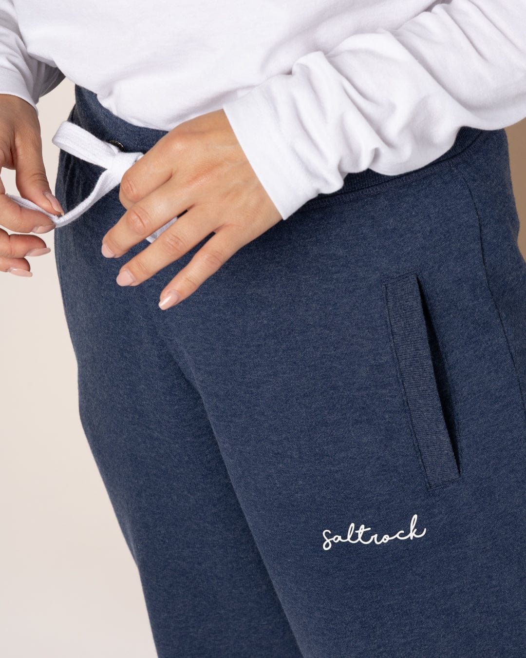 Essential Womens Joggers in Blue - Image 6