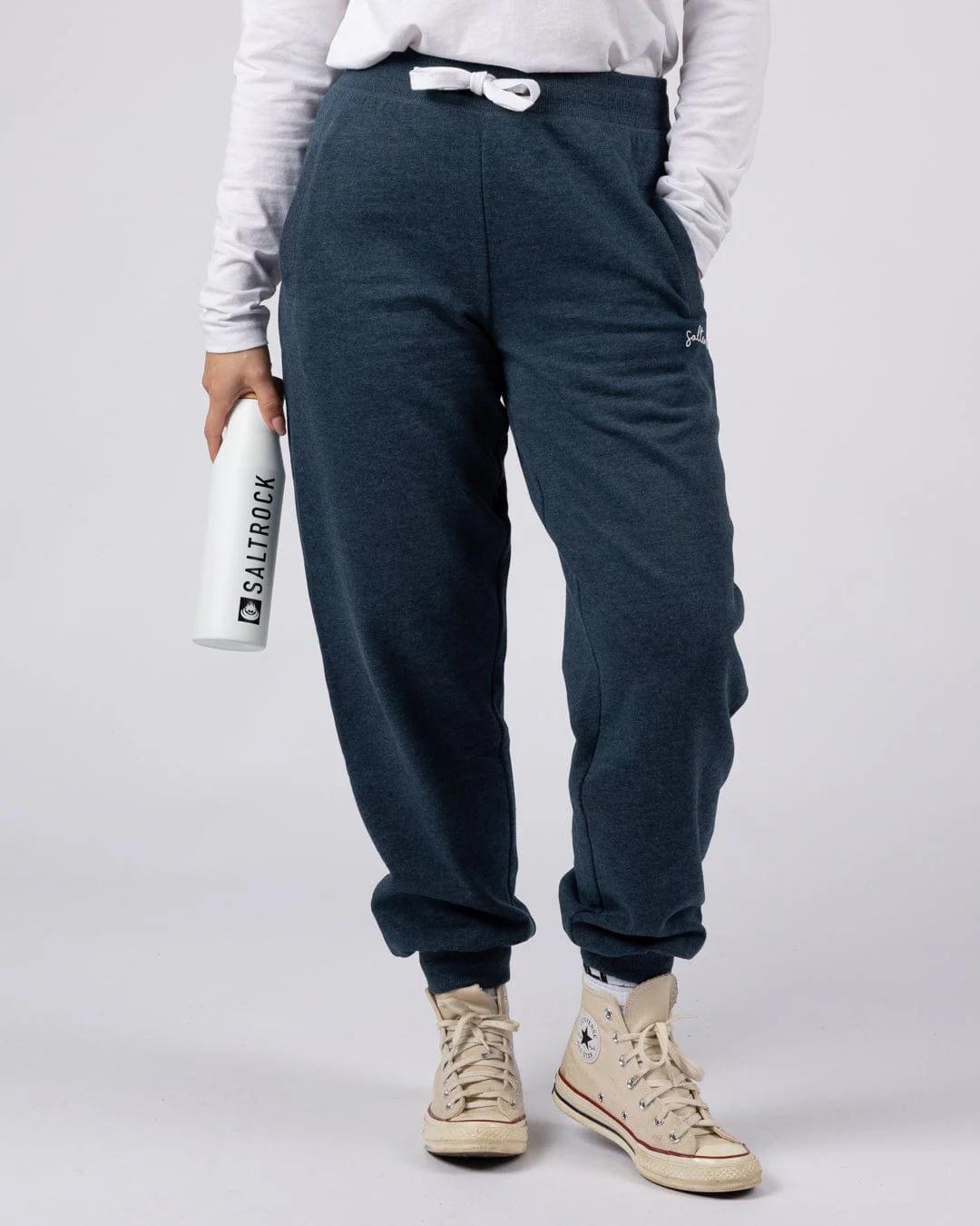 Essential Womens Joggers in Blue - Image 8