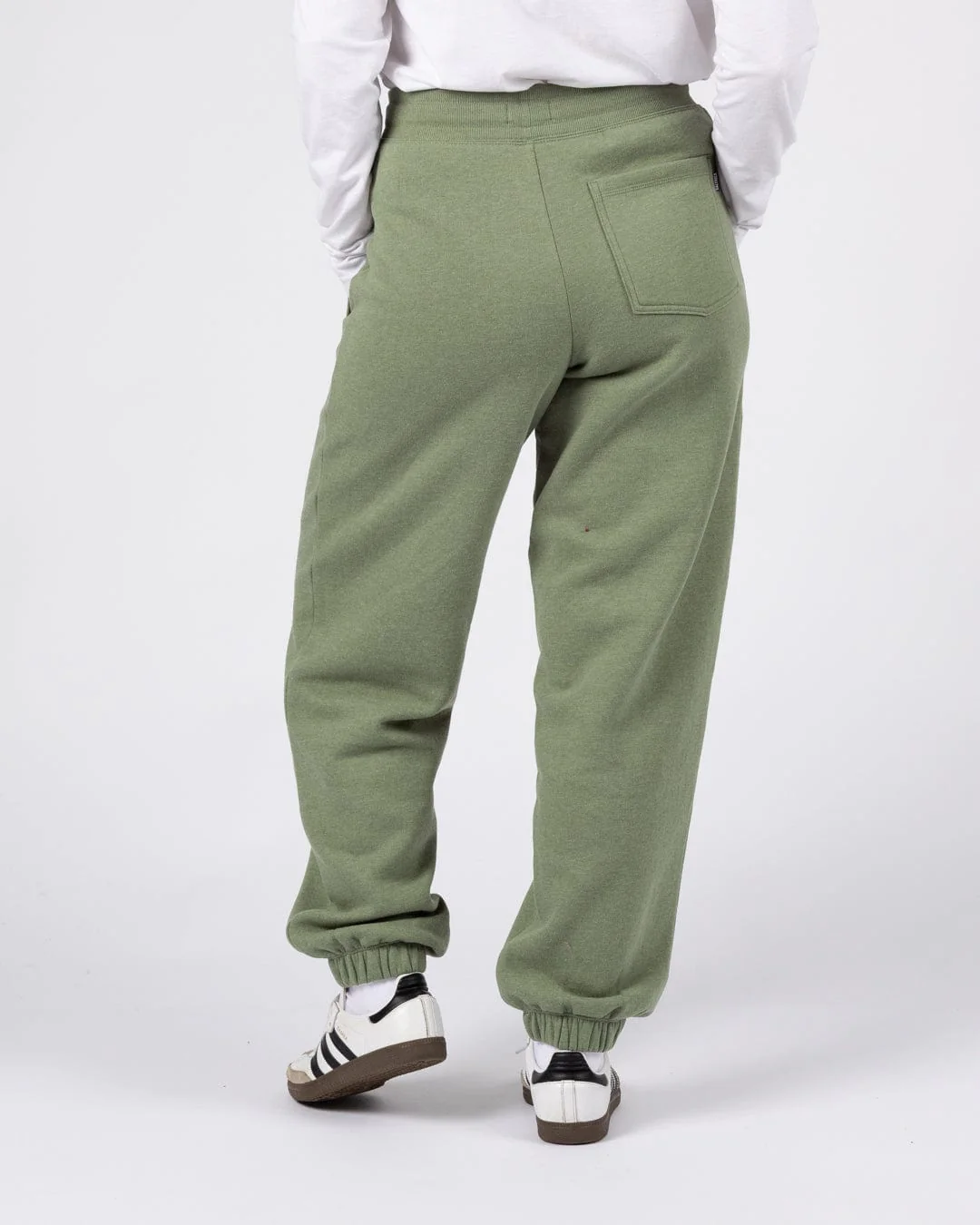 Essential Womens Sweatpants in Green - Image 3