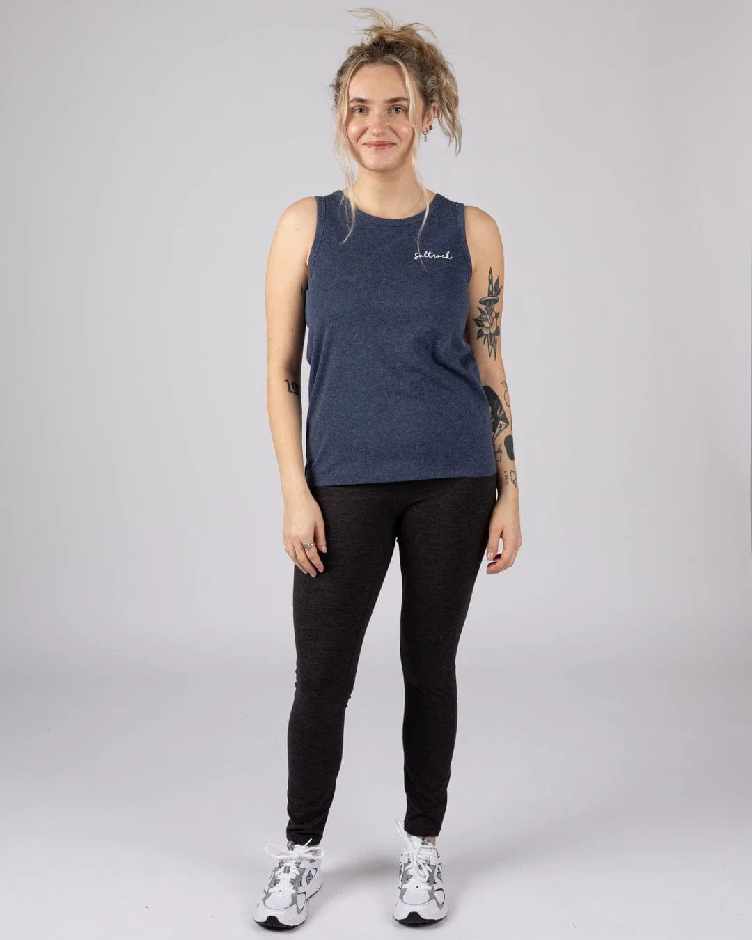 Essential Womens Vest in Blue - Image 2