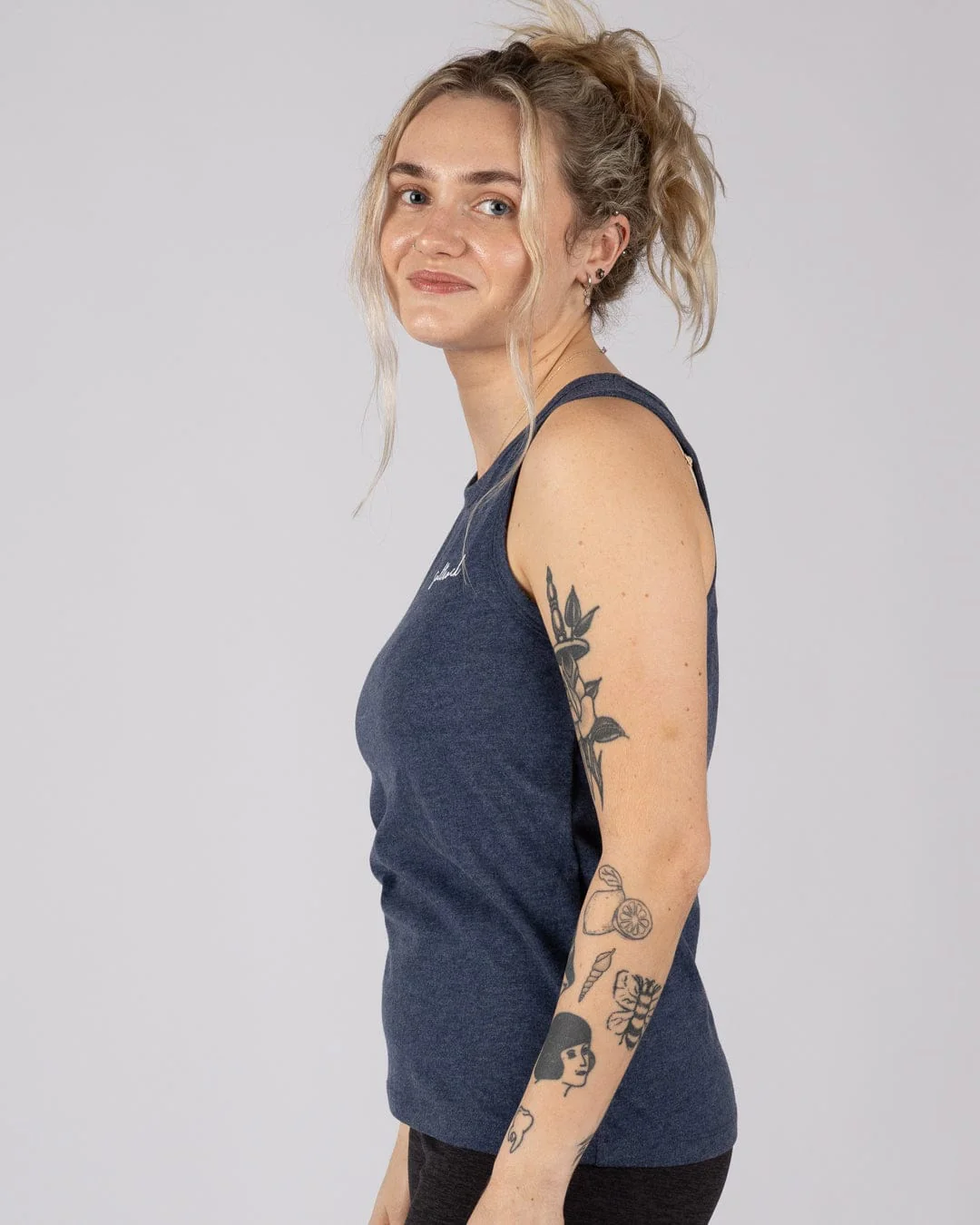 Essential Womens Vest in Blue - Image 6