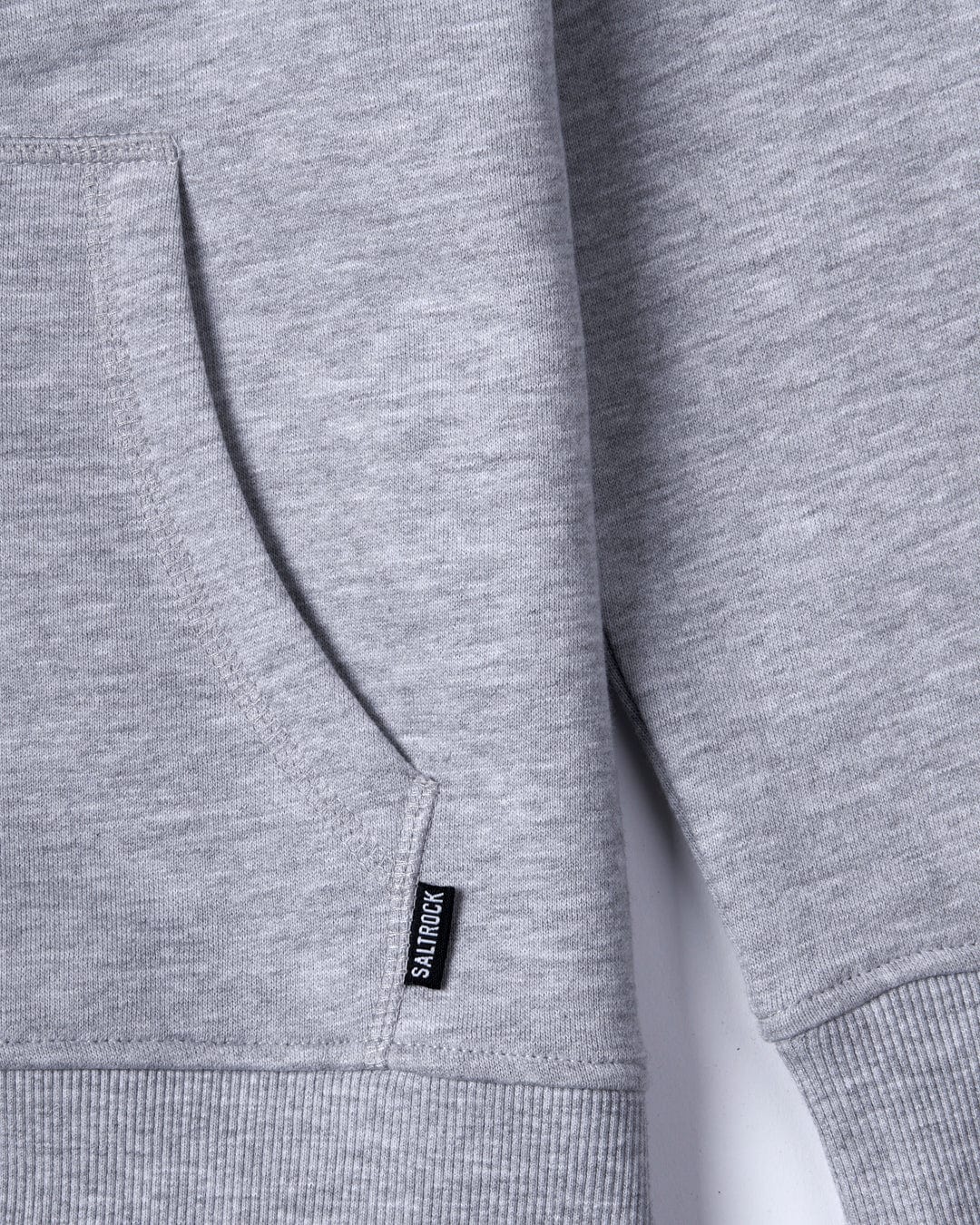 Essential Womens Zip Hoodie in Grey - Image 7