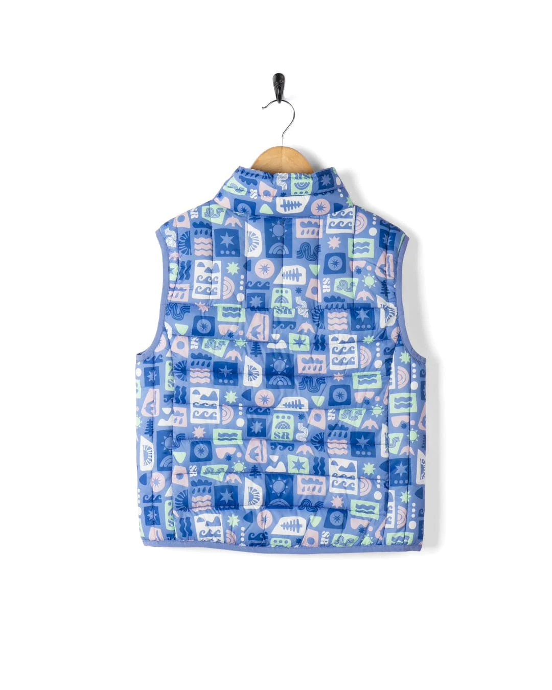 Venture Kids Water Resistant Gilet in Blue - Image 3