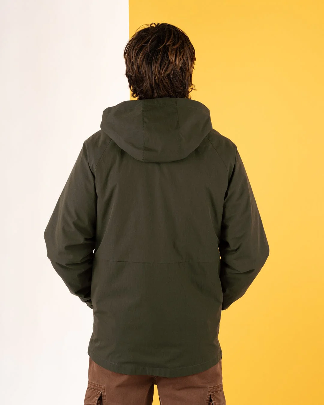 Verses Mens Water Resistant 3 in 1 Jacket in Green - Image 12