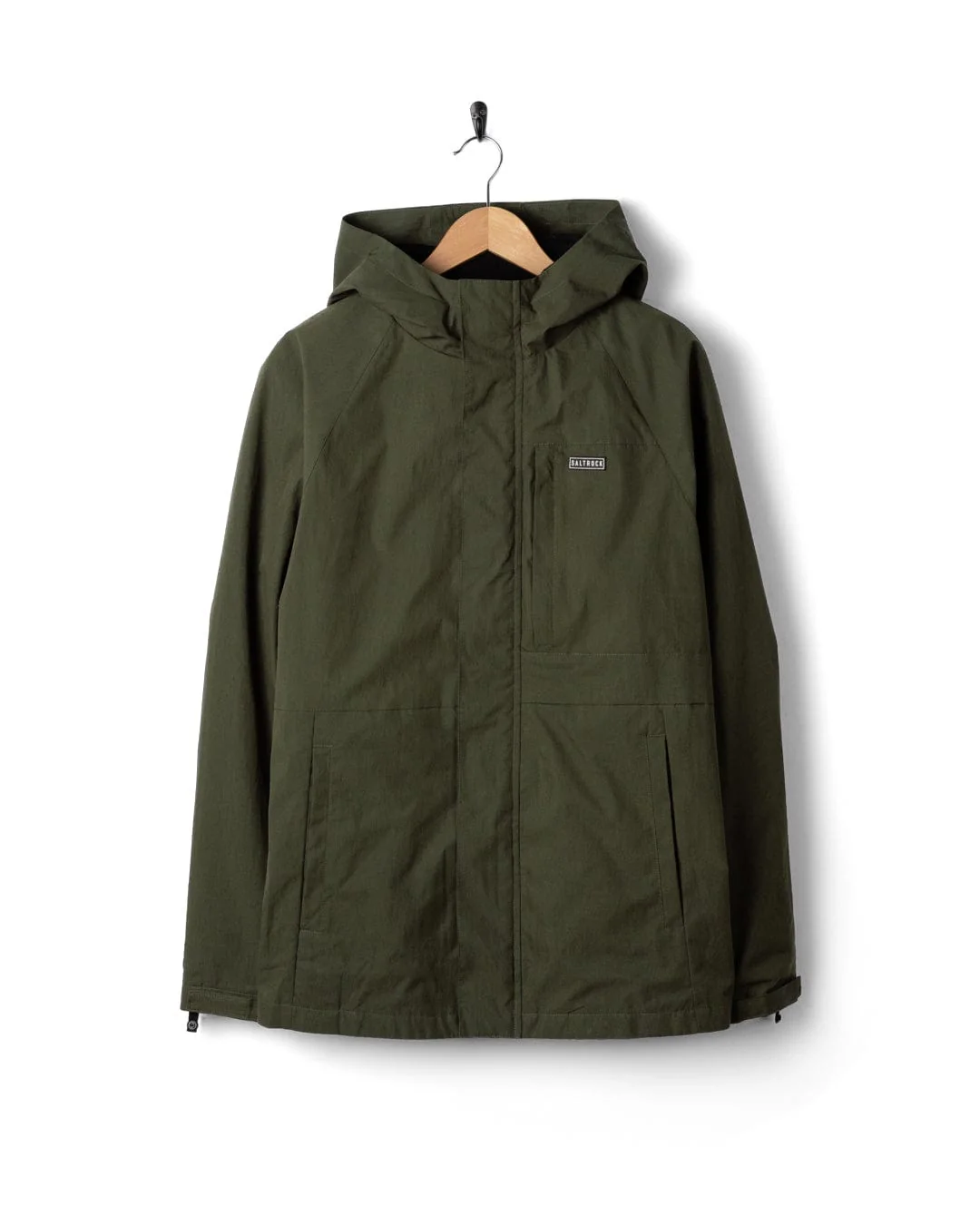 Verses Mens Water Resistant 3 in 1 Jacket in Green - Image 13