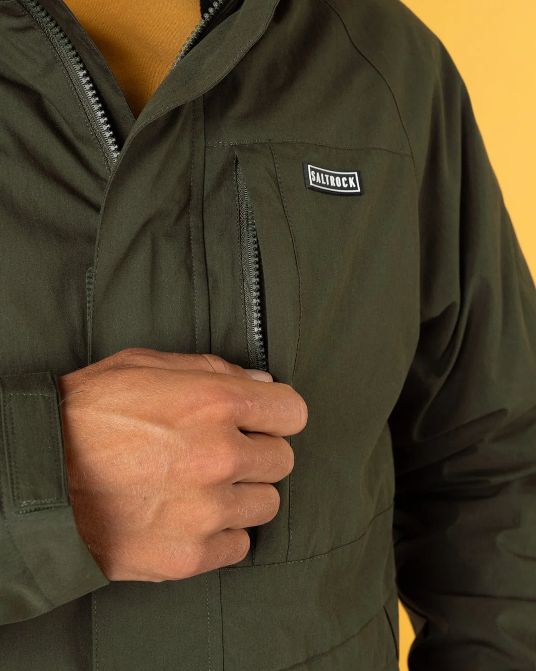 Verses Mens Water Resistant 3 in 1 Jacket in Green - Image 17