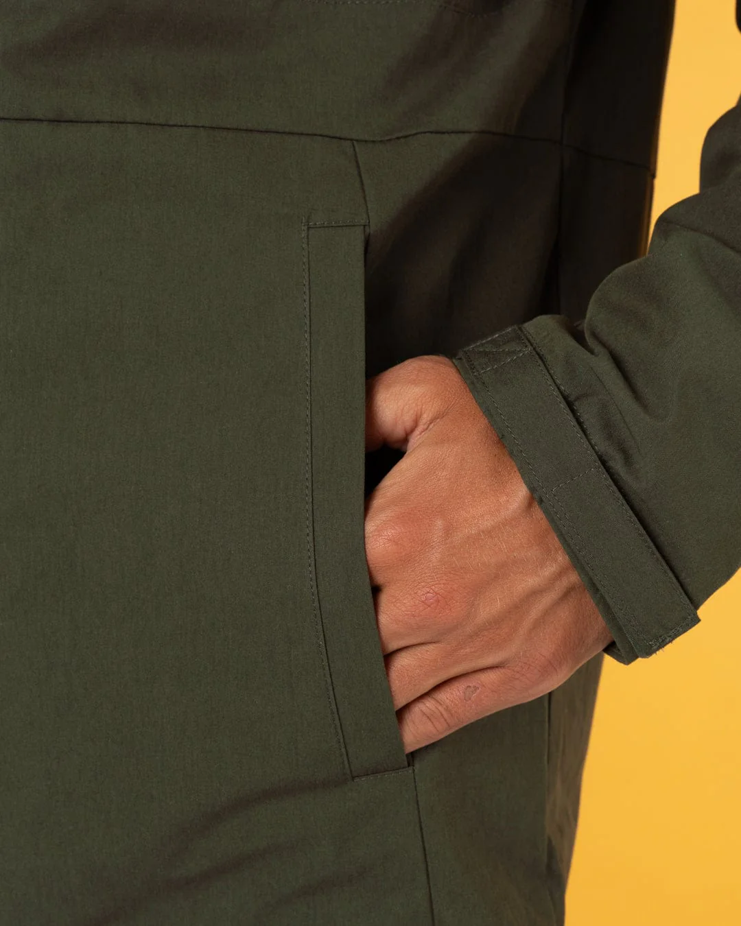 Verses Mens Water Resistant 3 in 1 Jacket in Green - Image 18