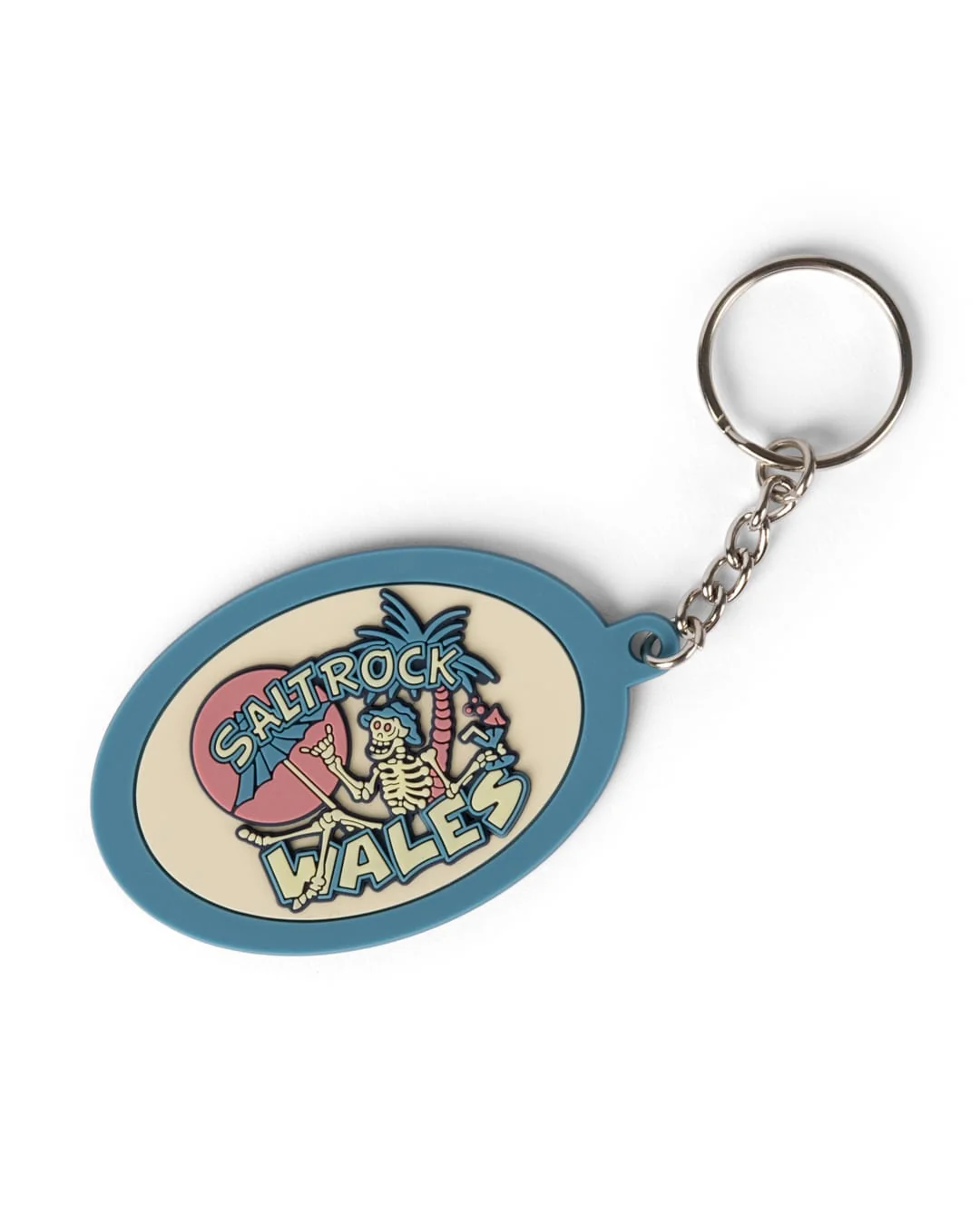 Sip 'N' Dip Wales Key Ring in Bright Blue - Image 2