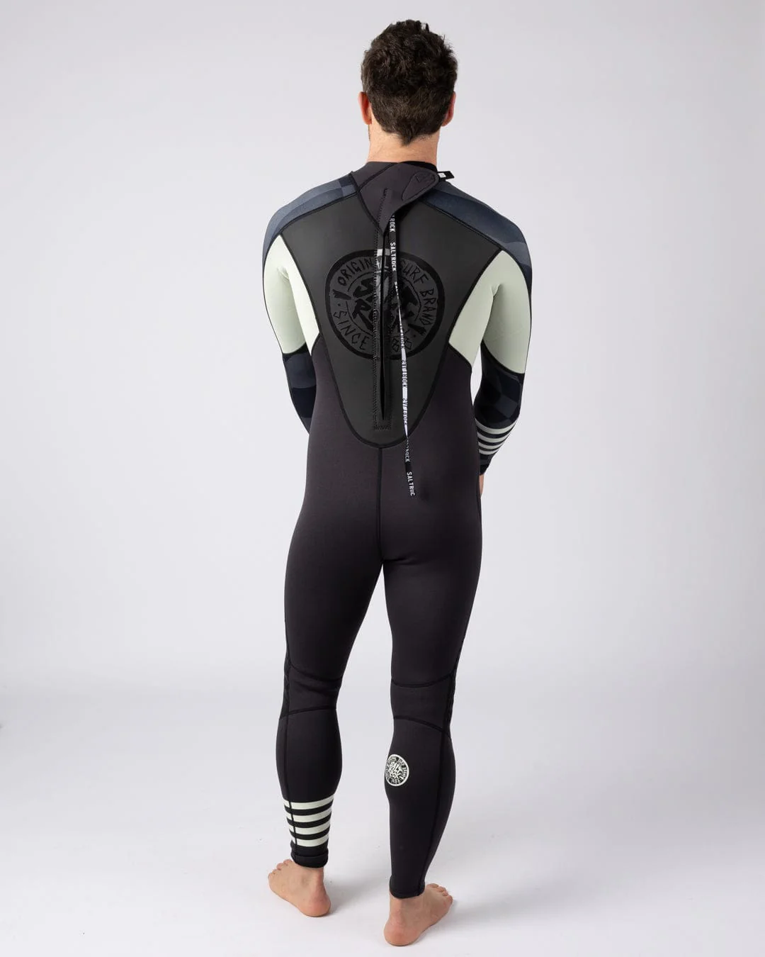Warp Mens 3/2 Wetsuit in Dark Grey - Image 10