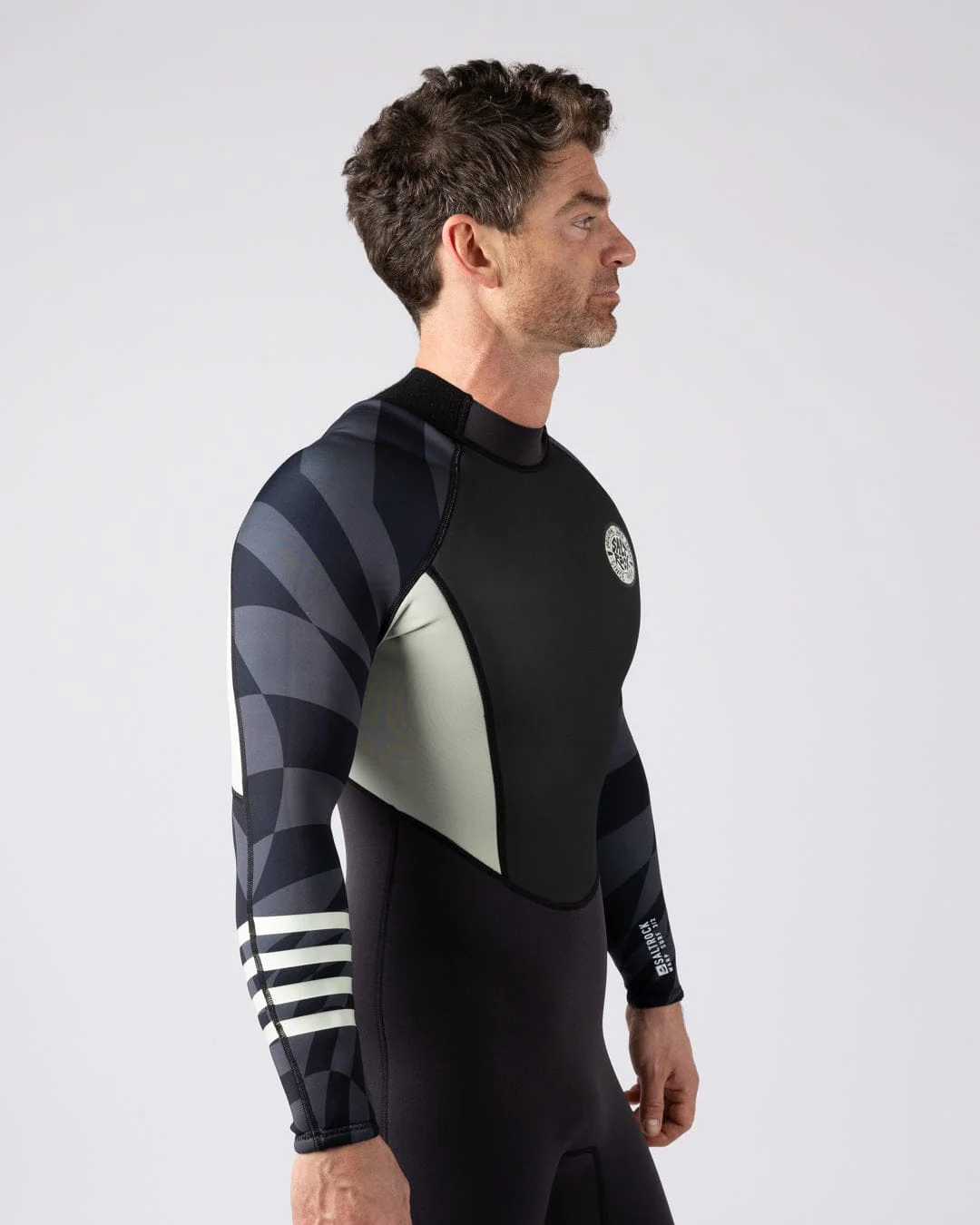 Warp Mens 3/2 Wetsuit in Dark Grey - Image 15