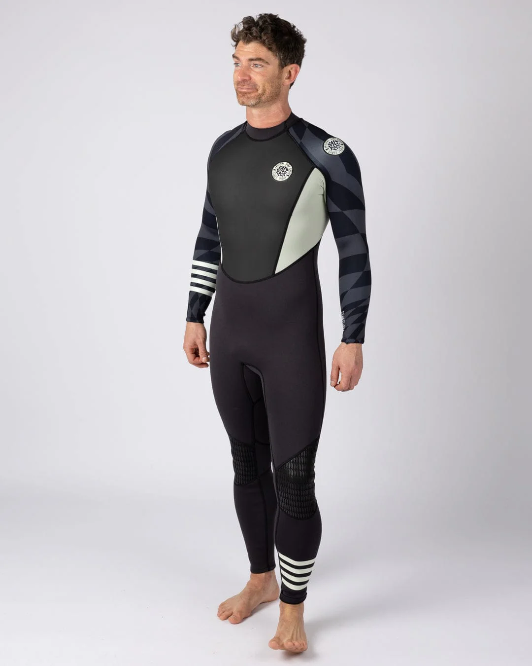Warp Mens 3/2 Wetsuit in Dark Grey - Image 16