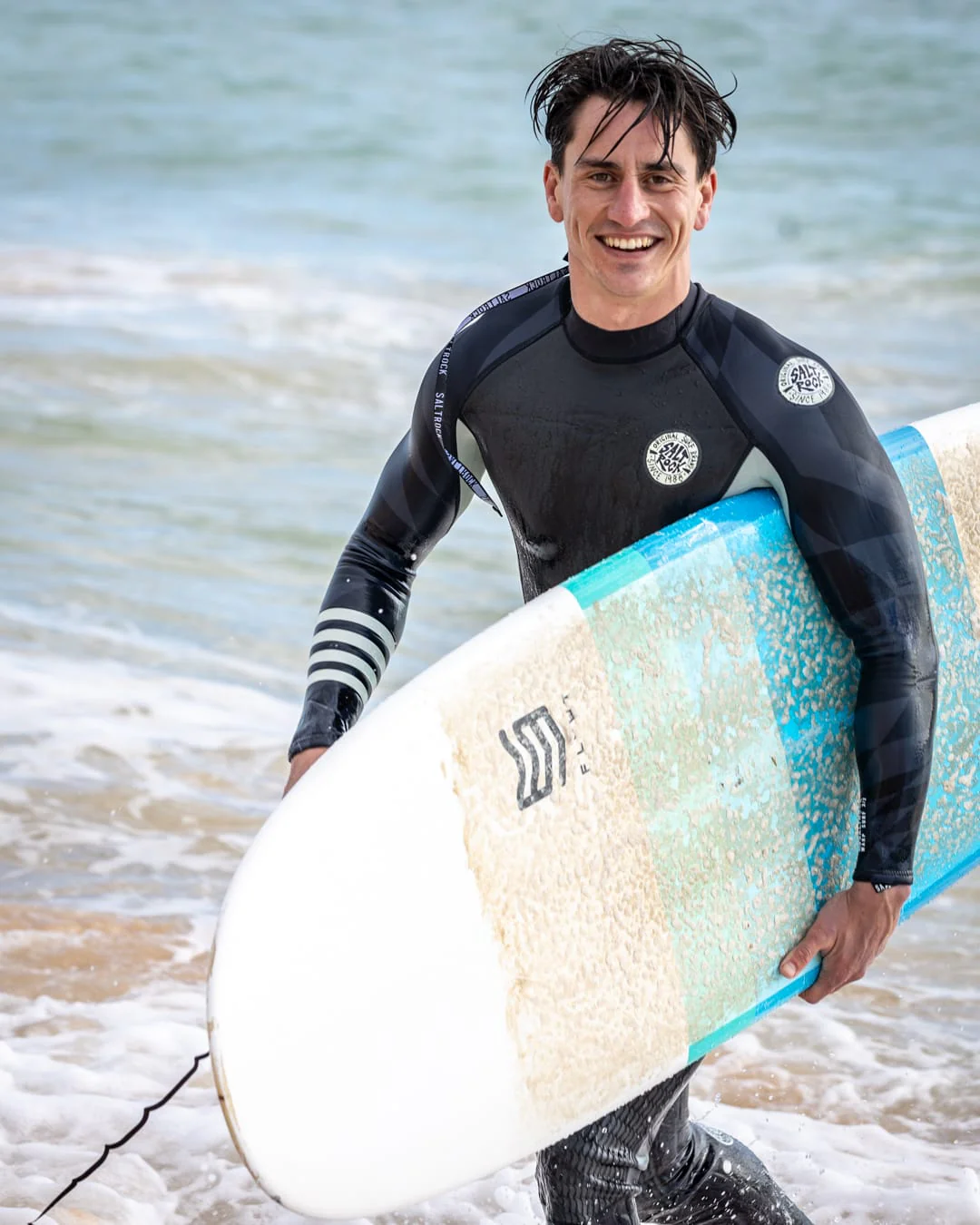 Warp Mens 3/2 Wetsuit in Dark Grey - Image 7