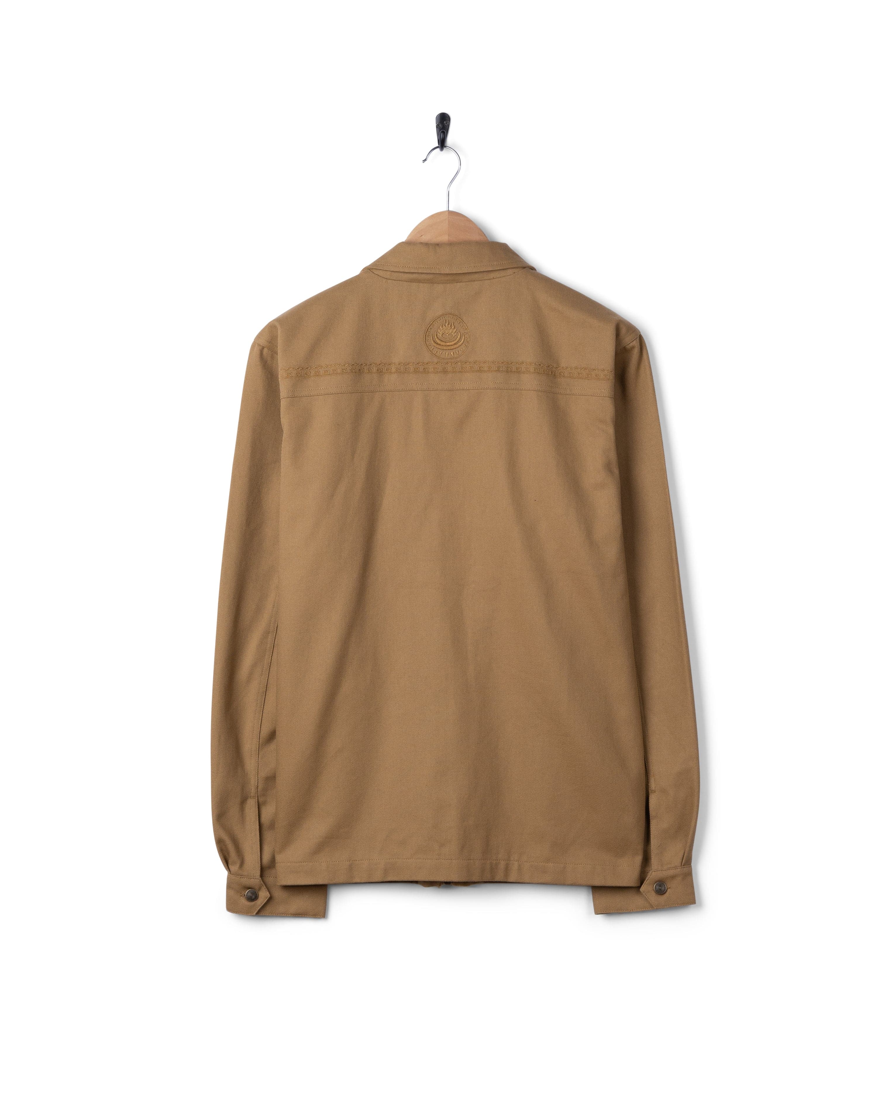 Wyatt Origins Mens Casual Jacket in Brown - Image 14