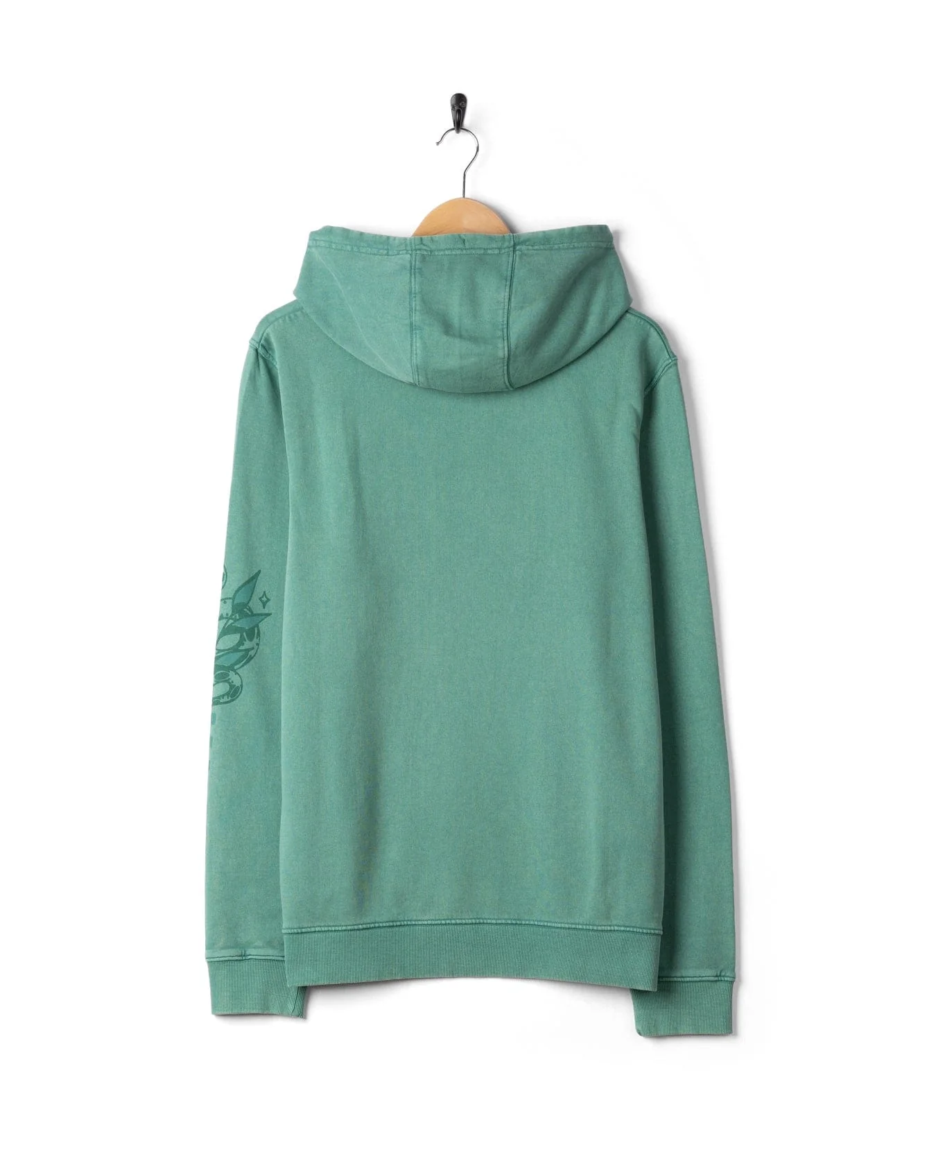 Yesterday's Youth Mens Pop Hoodie in Green - Image 6