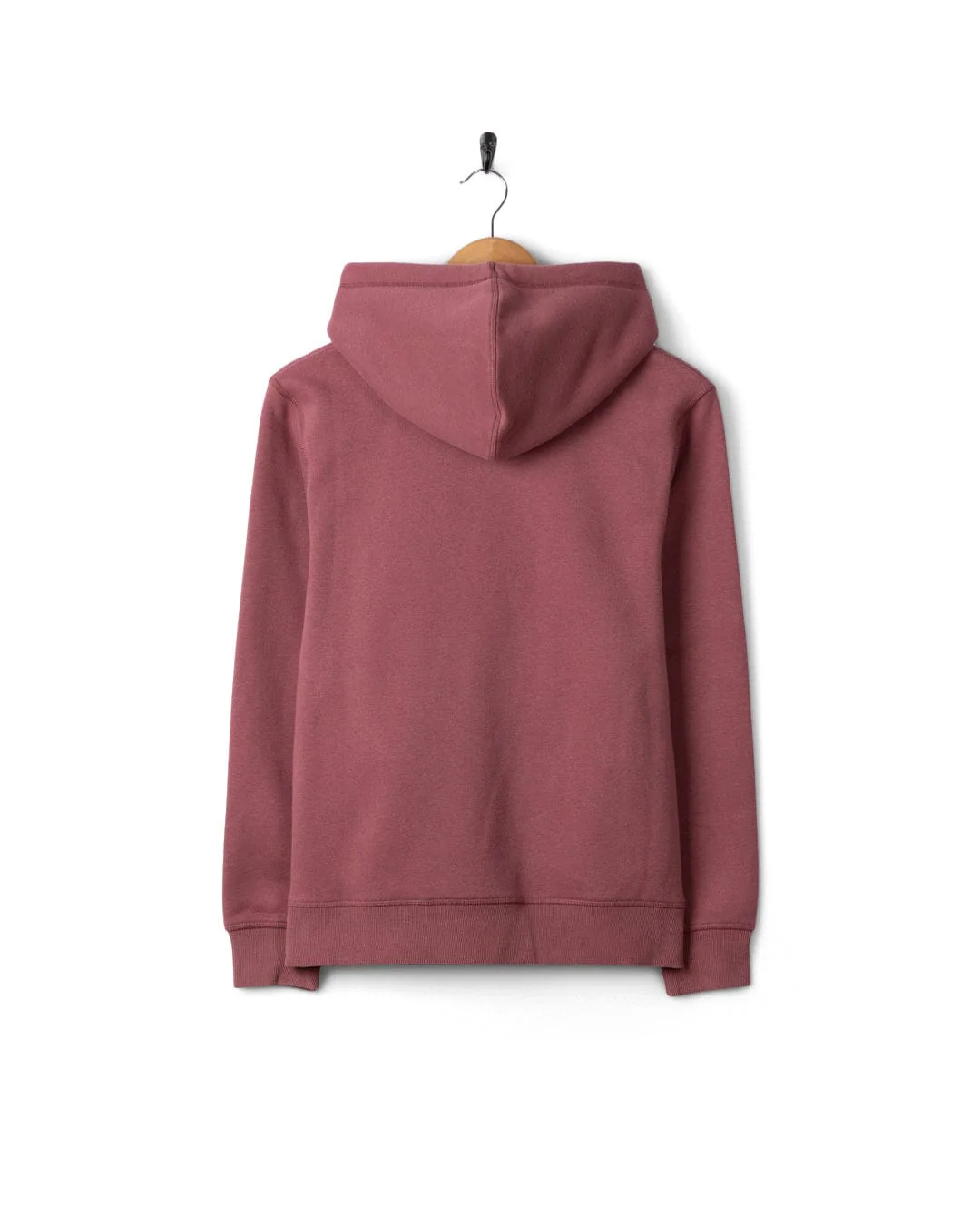 Yesterday's Youth Womens Pop Hoodie in Dark Pink - Image 6