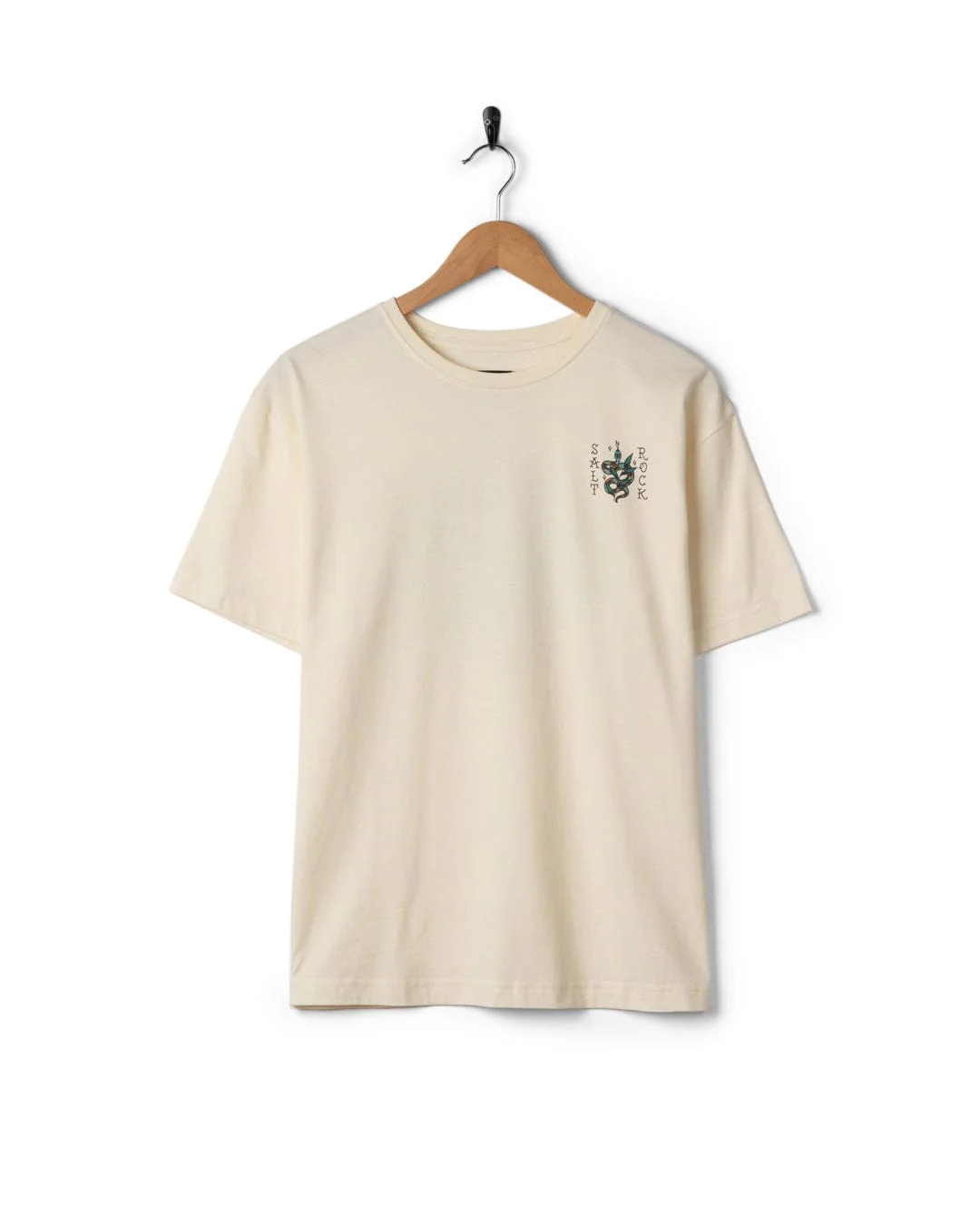 Yesterday's Youth Womens Oversized Short Sleeve T-Shirt in Cream - Image 6