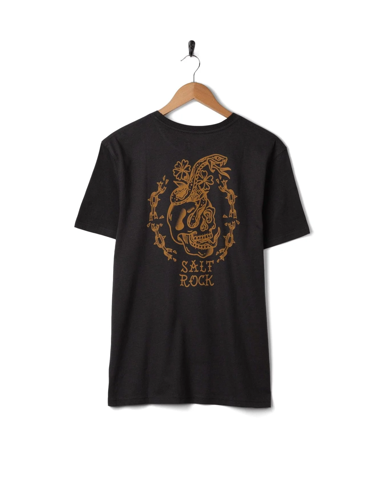 Yesterday's Youth Mens Short Sleeve T-Shirt in Dark Grey - Image 6
