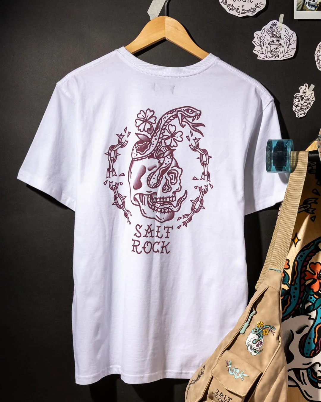 Yesterday's Youth Mens Short Sleeve T-Shirt in White