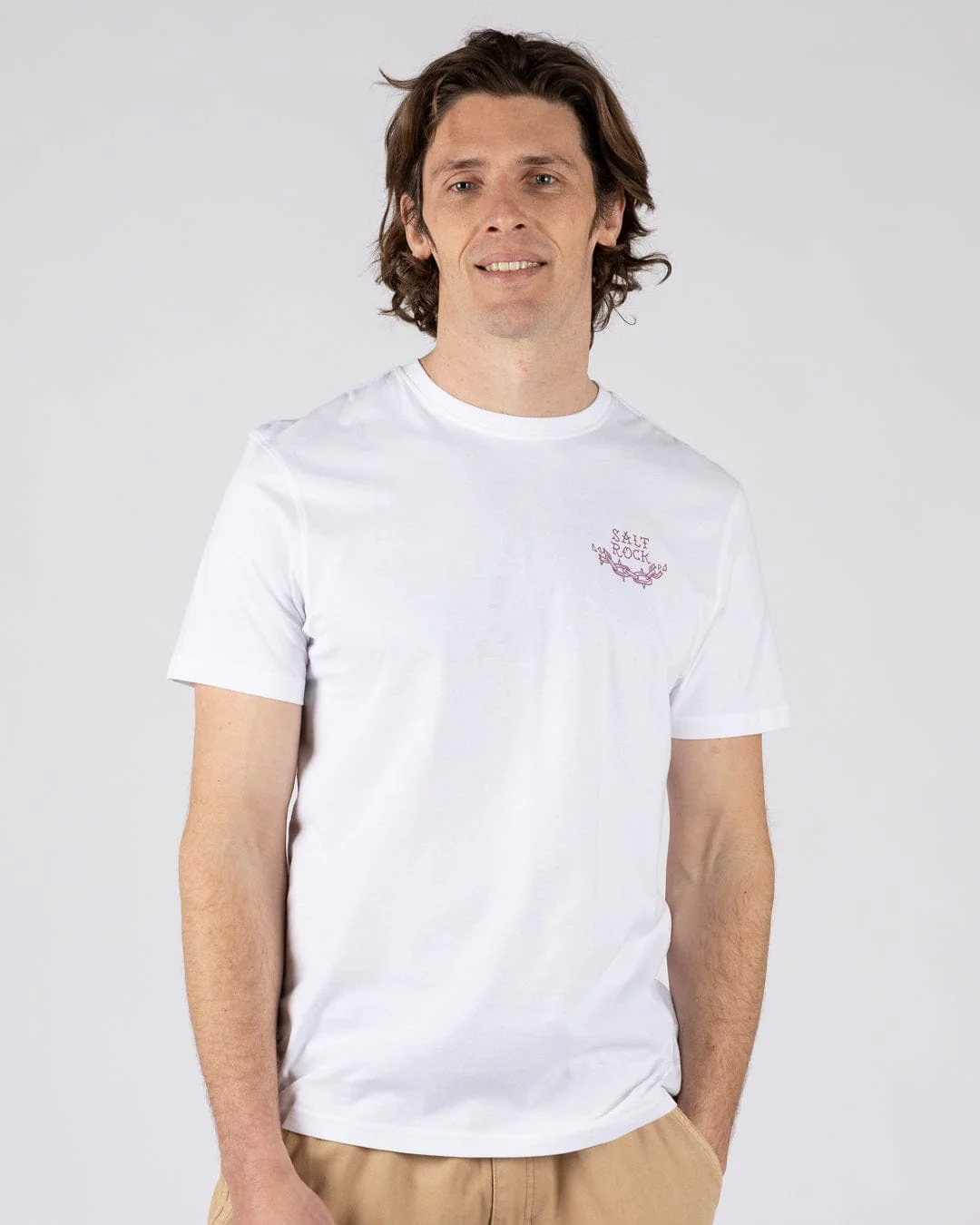 Yesterday's Youth Mens Short Sleeve T-Shirt in White - Image 4