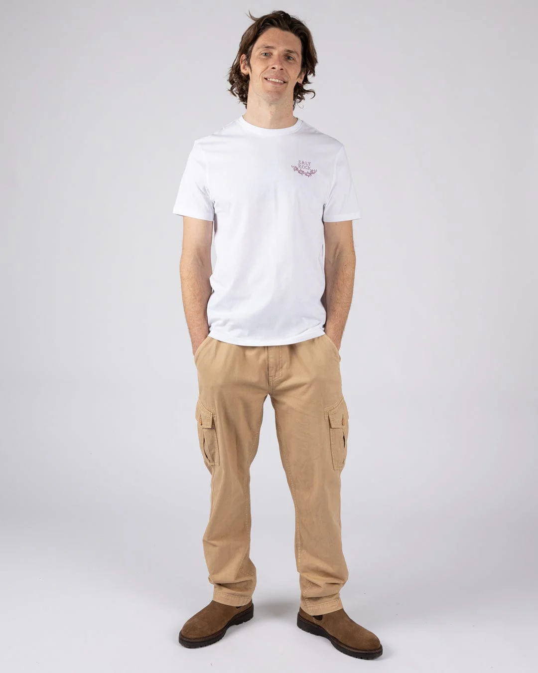 Yesterday's Youth Mens Short Sleeve T-Shirt in White - Image 8