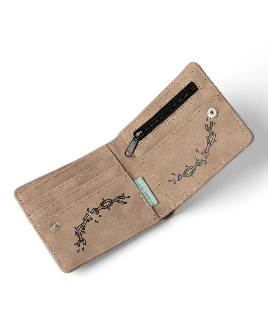 Yesterday's Youth Wallet in Beige - Image 3