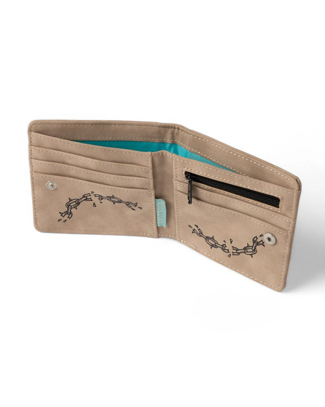Yesterday's Youth Wallet in Beige - Image 4