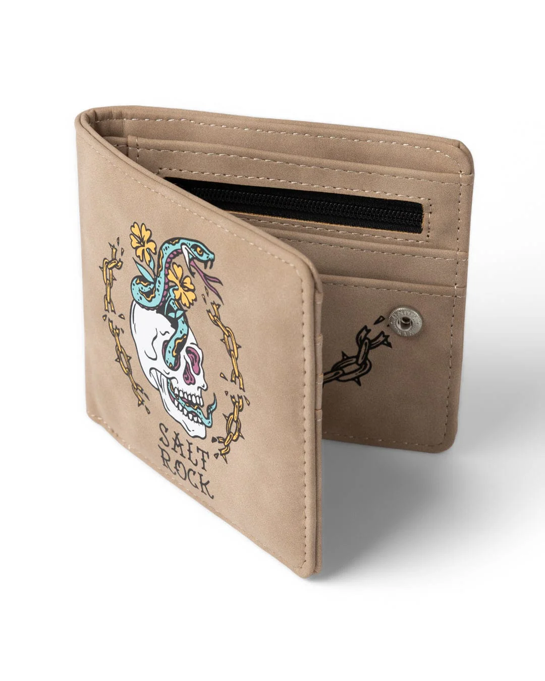 Yesterday's Youth Wallet in Beige - Image 5